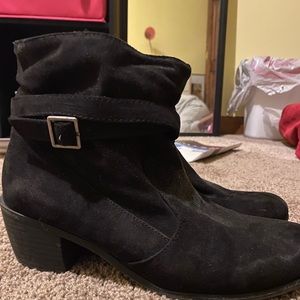 black boots for womens payless